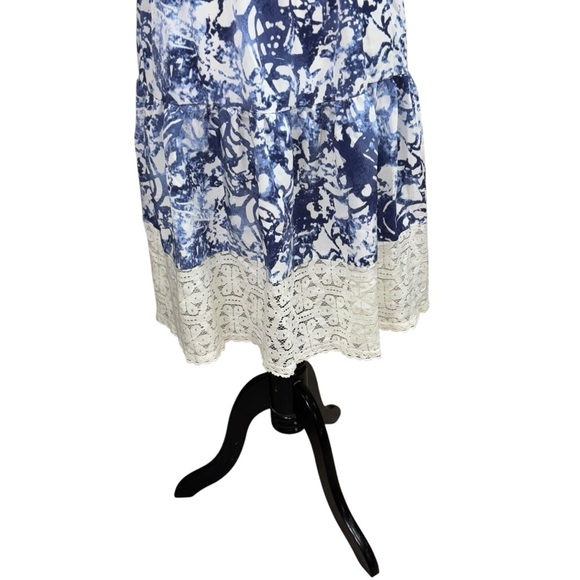 Peter Som For Design Nation Women's M Medium Sun Dress Lace Trim NWT Resort Wear - Picture 3 of 8